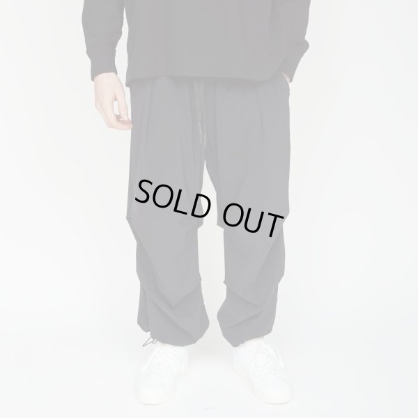 画像7: 【UNTRACE(アントレース)】バックタックフライトパンツ(_163)/ BLACK