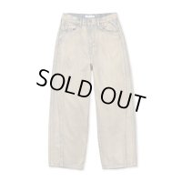 【ROTOL(ロトル)】TRIPLE SEAMS ６P DENIM WIDE BLEACH