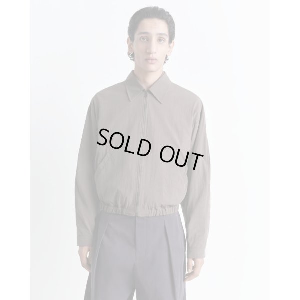 画像2: 【LEMAIRE(ルメール)】ZIPPED BLOUSON/ WALNUT