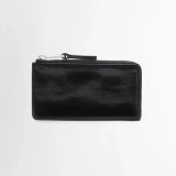 【LEMAIRE(ルメール)】PATINA ZIP COIN CARD HOLDER/ BLACK