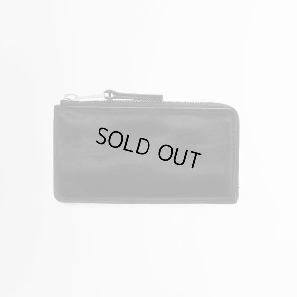 画像1: 【LEMAIRE(ルメール)】PATINA ZIP COIN CARD HOLDER/ BLACK