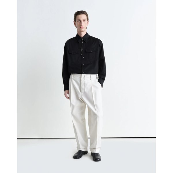 画像3: 【LEMAIRE(ルメール)】WESTERN SHIRT/ BLACK
