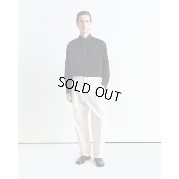 画像3: 【LEMAIRE(ルメール)】WESTERN SHIRT/ BLACK