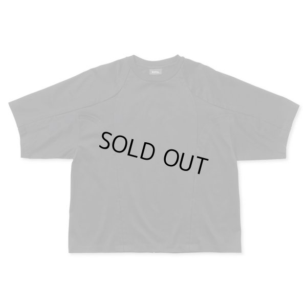 画像4: 【ROTOL(ロトル)】CROSS MESH TEE　”BLACK”