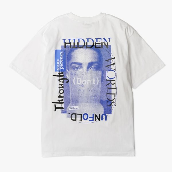 画像1: 【UNTRACE(アントレース)】TEE S/S(_177) / WHITE
