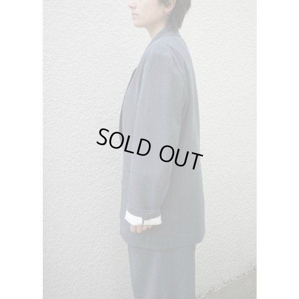 画像7: 【seya.(セヤ)】SEYA. TAILORED W JACKET/ SUMMER HERRINGNBONE/ RIVER STONE