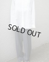 【seya.(セヤ)】TRAVEL PANTS/ SUMMER HERRINGBONE/ RIVER STONE