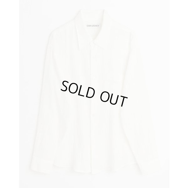画像1: 【OUR LEGACY(アワーレガシー)】COCO SHIRT/ Off White Air Cotton
