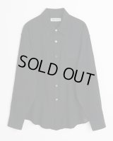 【OUR LEGACY(アワーレガシー)】COCO SHIRT/ Washed Black Air Cotton