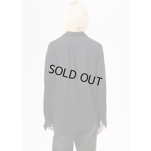画像5: 【OUR LEGACY(アワーレガシー)】COCO SHIRT/ Washed Black Air Cotton