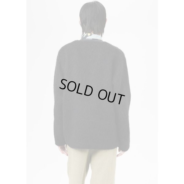 画像8: 【OUR LEGACY(アワーレガシー)】CARDIGAN/ Black Mohair