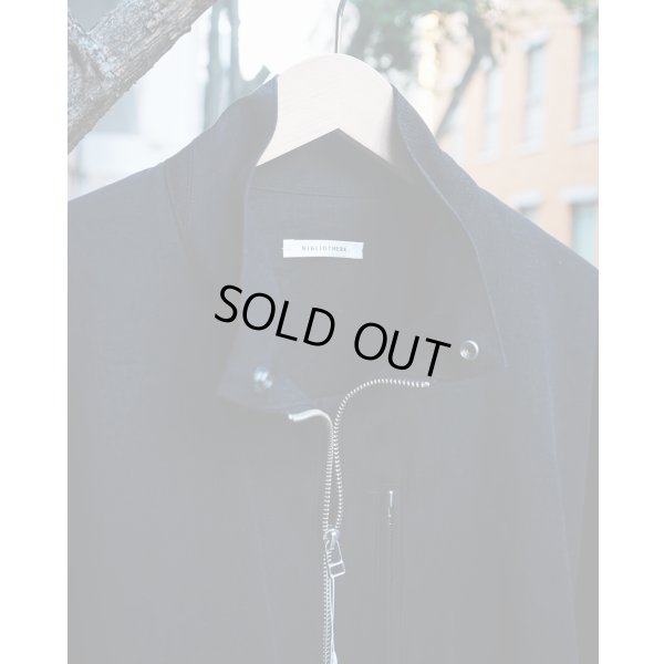 画像4: 【BIBLIOTHERK(ビブリオテーク)】Draped Tracksuit/ Black