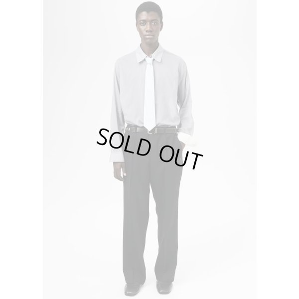画像2: 【OUR LEGACY(アワーレガシー)】BORROWED CHINO/ Black Panama Wool