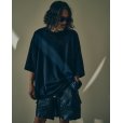 画像7: 【GOODKARMA DEVELOPMENT(グッドカルマディベロップメント)】Leather Cargo Shorts "LAZY"/ BLACK