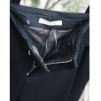 画像4: 【BIBLIOTHERK(ビブリオテーク)】LOOSE DRESS TROUSERS/ Black