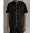画像2: 【BIBLIOTHERK(ビブリオテーク)】UTILITY GILET/ Brown (2)