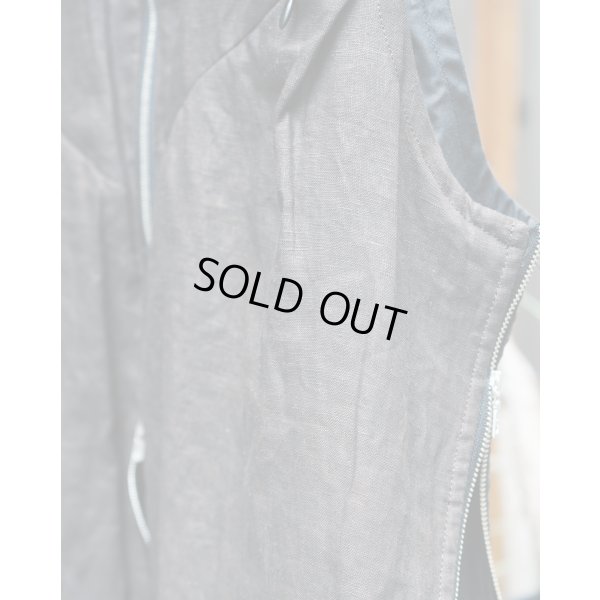 画像5: 【BIBLIOTHERK(ビブリオテーク)】UTILITY GILET/ Brown