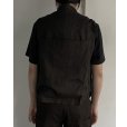 画像3: 【BIBLIOTHERK(ビブリオテーク)】UTILITY GILET/ Brown
