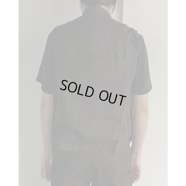 画像3: 【BIBLIOTHERK(ビブリオテーク)】UTILITY GILET/ Brown