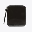 画像1: 【Dries Van Noten(ドリスヴァンノッテン)】SQUARE ZIP WALLET/ BLACK (1)