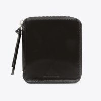 【Dries Van Noten(ドリスヴァンノッテン)】SQUARE ZIP WALLET/ BLACK