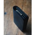画像2: 【forme(フォルメ)】Short wallet/ Cordovan×DOUBLE/ Black (2)