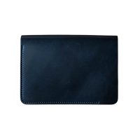 【forme(フォルメ)】Short wallet/ Cordovan×DOUBLE/ Black