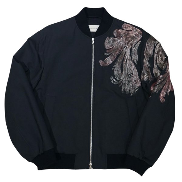 画像1: 【Dries Van Noten(ドリスヴァンノッテン)】VOLKER GD EMB/ NAVY