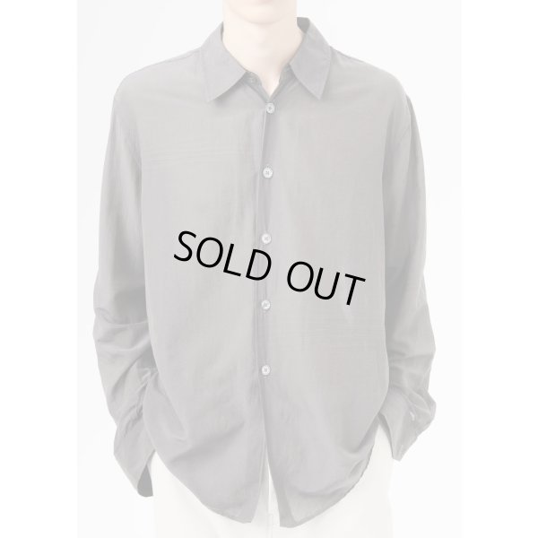画像4: 【OUR LEGACY(アワーレガシー)】BEYOND SHIRT/ Charcoal Bordeaux