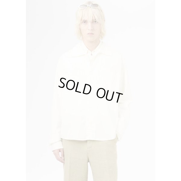 画像3: 【OUR LEGACY(アワーレガシー)】FUNNEL SHIRT/ White Dense Poplin