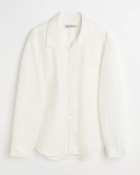 【OUR LEGACY(アワーレガシー)】FUNNEL SHIRT/ White Dense Poplin