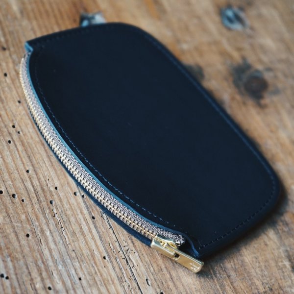 画像2: 【forme(フォルメ)】Coin purse Cordovan/ Black