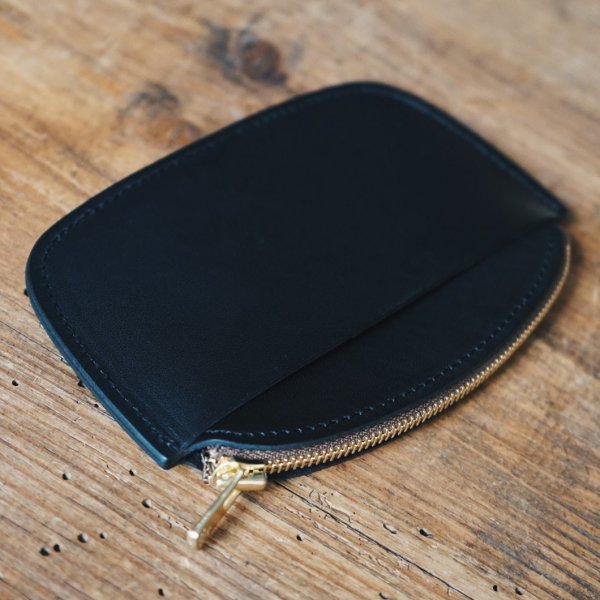 画像3: 【forme(フォルメ)】Coin purse Cordovan/ Black