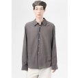 画像3: 【OUR LEGACY(アワーレガシー)】BEYOND SHIRT/ Charcoal Bordeaux (3)