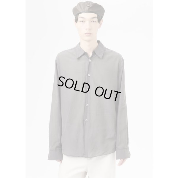 画像3: 【OUR LEGACY(アワーレガシー)】BEYOND SHIRT/ Charcoal Bordeaux