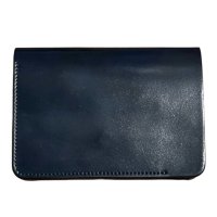 【forme(フォルメ)】Short wallet Cordovan/ NAVY