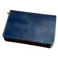 画像5: 【forme(フォルメ)】Short wallet Cordovan/ NAVY (5)