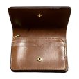 画像3: 【forme(フォルメ)】Short wallet Cordovan/ BURGUNDY (3)