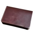画像5: 【forme(フォルメ)】Short wallet Cordovan/ BURGUNDY (5)