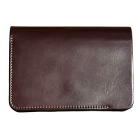 【forme(フォルメ)】Short wallet Cordovan/ BURGUNDY
