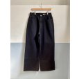 画像1: 【nakedgauge(ネイキッドゲージ)】BLACK DENIM FD ASHLEY JEANS (1)