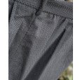 画像4: 【seya.(セヤ)】SPRING SHORT PANTS/ SUMMER HERRINGBONE/ RIVER STONE (4)