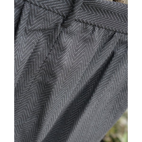 画像4: 【seya.(セヤ)】SPRING SHORT PANTS/ SUMMER HERRINGBONE/ RIVER STONE