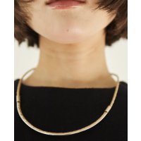 【seya.(セヤ)】BOSFOR NECKLACE ALPACA SILVER/ OFF WHITE×SILVER