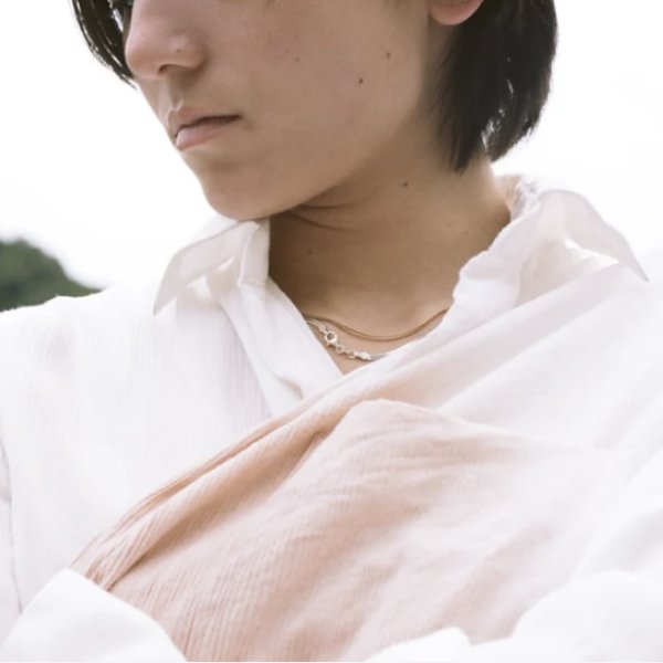 画像3: 【seya.(セヤ)】ETERNAL SHIRT/ TAKASHIMA CREPE SHELL GINGER DYE/ ROSE MOON