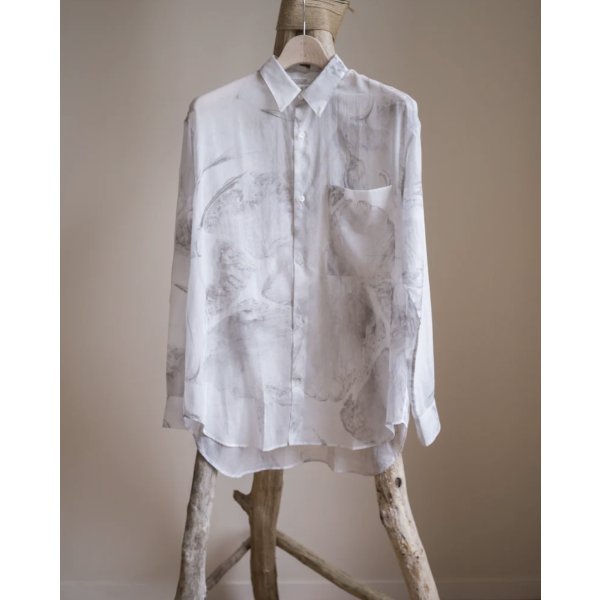 画像1: 【seya.(セヤ)】ETERNAL SHIRT/ SUMIE SHEER COTTON