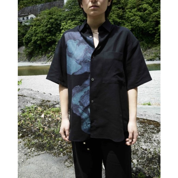 画像1: 【seya.(セヤ)】ETERNAL SUMMER SHIRT/ COTTON GEORGEETTE W