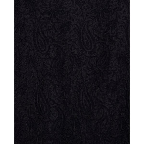画像2: 【marka(マーカ)】PAISLEY JACQUARD BAND COLLAR SKIPPER SHIRT/Dark Navy