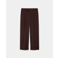 画像1: 【MARKAWARE(マーカウェア)】ORGANIC 2/80 GABARDINE DOUBLE PLEATED WIDE TROUSERS　”Olive Drab” (1)