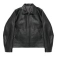 画像1: 【T.T(Taiga Takahashi)】Lot.802 Cossack Leather Jacket / BLACK (1)